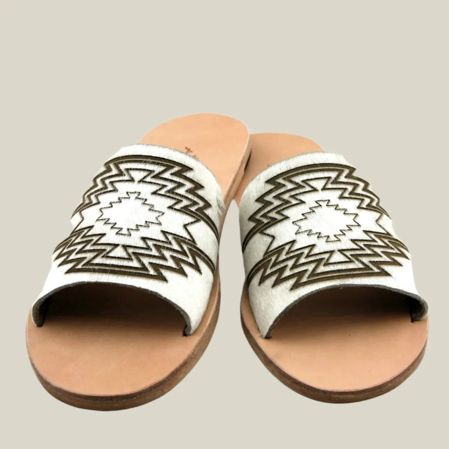 Cowhide Slides